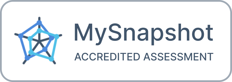 MySnapshot Accredited Assessment Badge